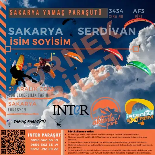 Sakarya Yamaç Paraşütü